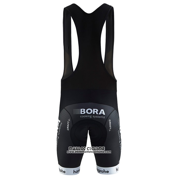 2018 Maillot Ciclismo Bora Noir Manches Courtes et Cuissard